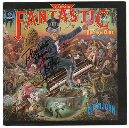 Lot #707 Elton John Signed Album - Image 1