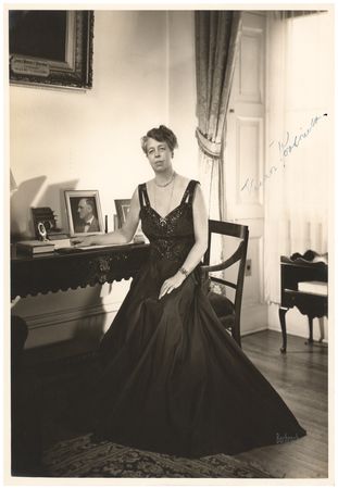 Lot #135 Eleanor Roosevelt Signed Photograph - Image 1