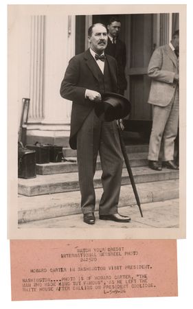 Lot #204 Howard Carter Document Signed - Image 2