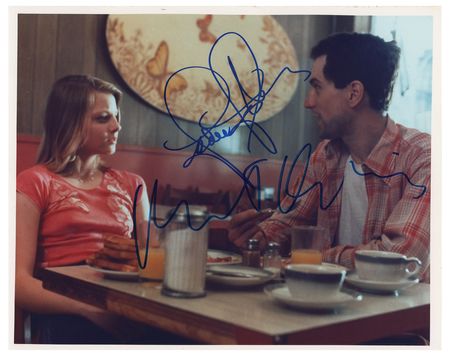 Lot #871 Taxi Driver: De Niro and Foster Signed