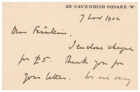 Lot #216 Herbert Asquith Autograph Letter Signed - Image 1
