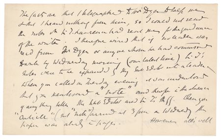 Lot #309 Norman Lockyer Autograph Letter Signed - Image 2