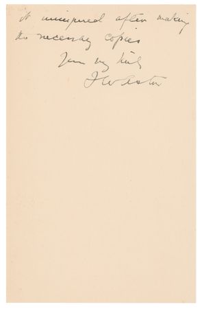 Lot #217 Francis William Aston Autograph Letter Signed - Image 2
