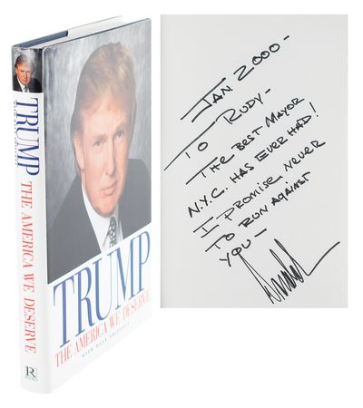 Lot #82 Donald Trump: 