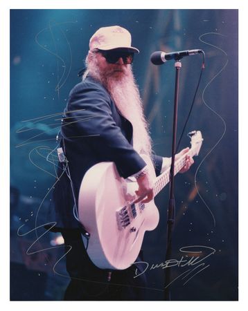 Lot #732 ZZ Top: Dusty Hill - Image 1
