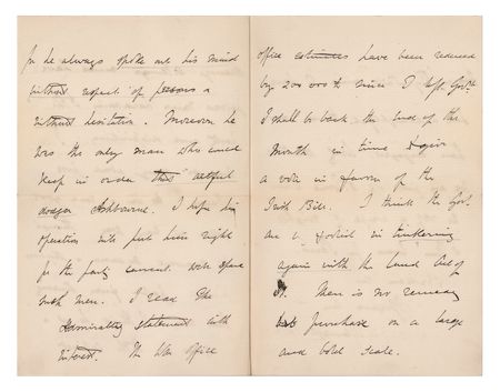 Lot #237 Randolph Churchill Autograph Letter Signed - Image 3
