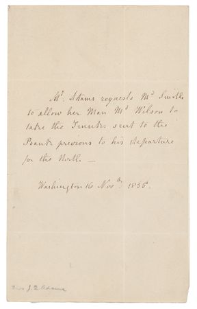 Lot #13 Louisa Adams Autograph Letter Signed - Image 1
