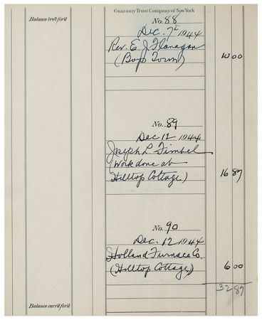 Lot #57 Franklin D. Roosevelt Archive of (34) Checks Signed as President - Image 10