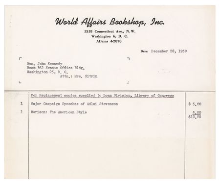 Lot #64 John F. Kennedy Signed Check - Image 2