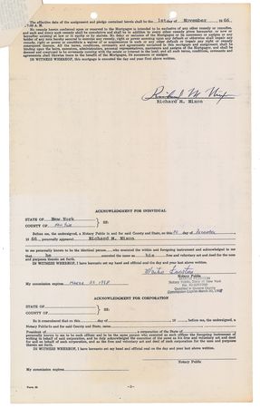 Lot #70 Richard Nixon (5) Documents Signed - Image 5