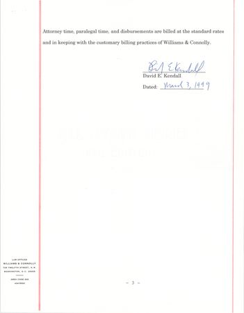 Lot #80 Bill and Hillary Clinton Document Signed as President and First Lady - Image 4