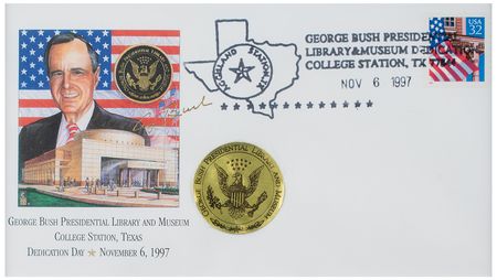 Lot #88 George Bush: To a Maine senator—