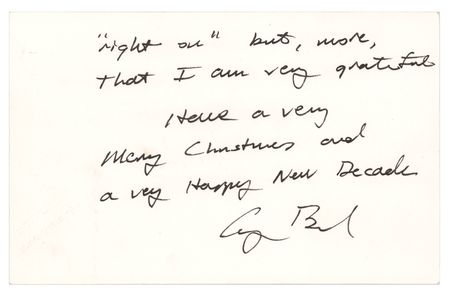 Lot #78 George Bush: President Bush salutes a Hearst editorial about the Tiananmen Square protests?