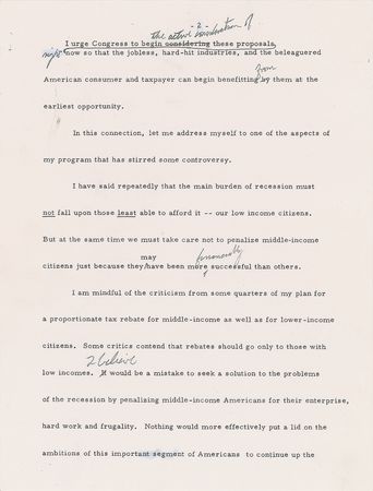 Lot #73 Gerald Ford 1975 Conference Board Speech Lot  - Image 4