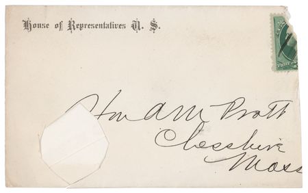 Lot #40 James A. Garfield Letter Signed - Image 2