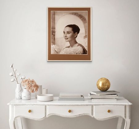 Lot #811 Audrey Hepburn Oversized Portrait by Wallace Seawell - Image 3