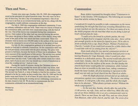 Lot #3201 Buzz Aldrin's Apollo 11 Lunar Flown Communion Personal Preference Kit - Image 10