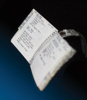 Lot #3433 Gene Cernan's Apollo 17 Flown Lunar Surface-Used EVA-3 Cuff Checklist - Image 2