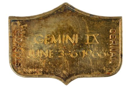 Lot #3079 Tom Stafford's Gemini 9 Flown Fliteline Medallion - Image 2