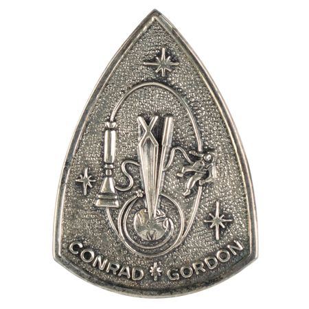 Lot #3067 Charles Conrad's Gemini 11 Flown Fliteline Medallion - Image 1