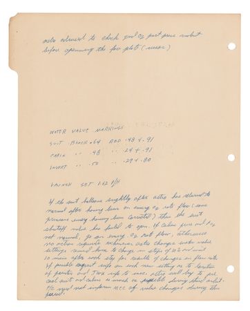 Lot #3005 Gene Kranz's Mercury-Atlas 6 Flight Controller Handbook - Image 7