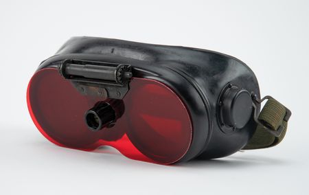 Lot #3708 WWII Variable-Density Gunner's Goggles - Image 2