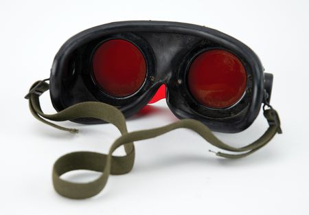 Lot #3708 WWII Variable-Density Gunner's Goggles - Image 3