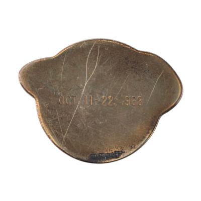 Lot #3139 Apollo 7 Unflown Robbins Medallion - Image 2