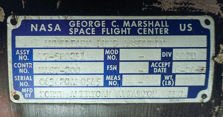Lot #3116 Saturn V Second Stage Hydraulic Engine Actuating System (EAS) - Image 2