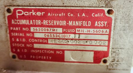 Lot #3116 Saturn V Second Stage Hydraulic Engine Actuating System (EAS) - Image 4