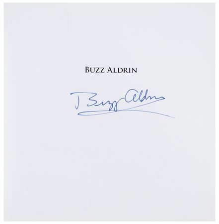 Lot #3228 Buzz Aldrin Signed Book - Image 2