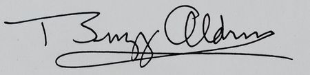 Lot #3193 Buzz Aldrin Signed Lunar Plaque - Image 4