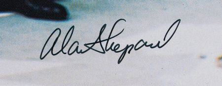 Lot #3060 Alan Shepard Signed Limited Edition Photograph - Image 2