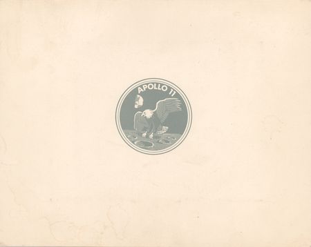 Lot #3244 Apollo 11 President's Dinner Replica Lunar Plaque - Image 2