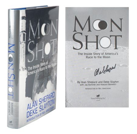Lot #3368 Alan Shepard Signed Book - Image 1