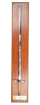 Lot #3211 Apollo 11 Commemorative Sword by Wilkinson - Image 1