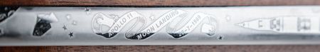 Lot #3211 Apollo 11 Commemorative Sword by Wilkinson - Image 4