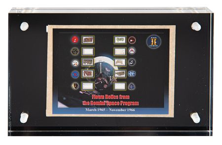 Lot #3073 Gemini Program Artifact Display [Attested to as flown by Jerry Czubinski] - Image 2