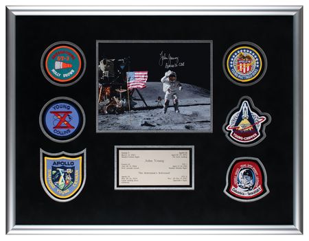 Lot #3431 John Young Signed Photograph - Image 1