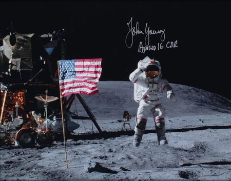 Lot #3431 John Young Signed Photograph - Image 2