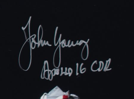 Lot #3431 John Young Signed Photograph - Image 3