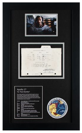 Lot #3442 Gene Cernan's Lunar Flown Apollo 17 EVA