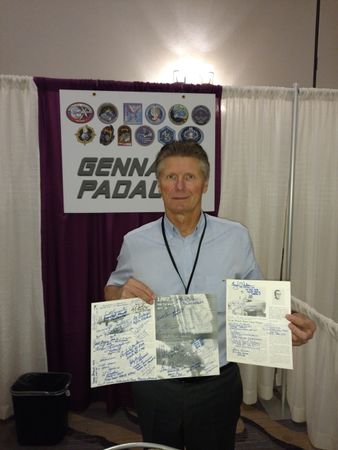 Lot #3473 Astronauts and Cosmonauts (42) Multi-Signed Booklet - Image 11