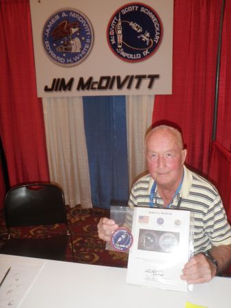 Lot #3165 Jim McDivitt's Apollo 9 Flown Patch with Crew-Signed Certificate - Image 4