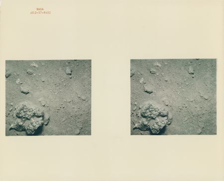 Lot #3281 Apollo 12: Lunar Surface Original Vintage NASA Photograph - Image 1