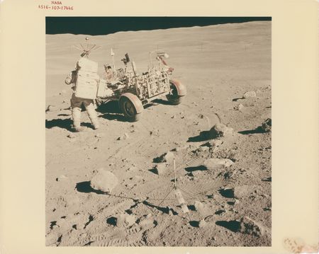 Lot #3416 Apollo 16: Charlie Duke Original Vintage NASA Photograph - Image 1
