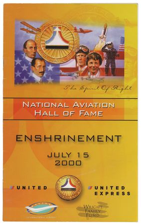 Lot #3478 Buzz Aldrin and Gene Cernan Signed Program - Image 1