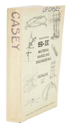 Lot #3132 Saturn V Rocket: S-II Engineering Catalog and Sticker Sheet - Image 1