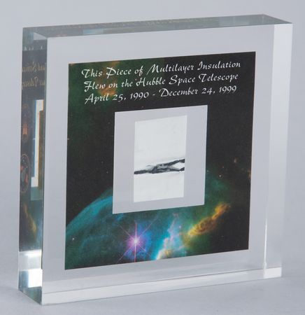 Lot #3577 Hubble Telescope Flown MLI Foil - Image 2