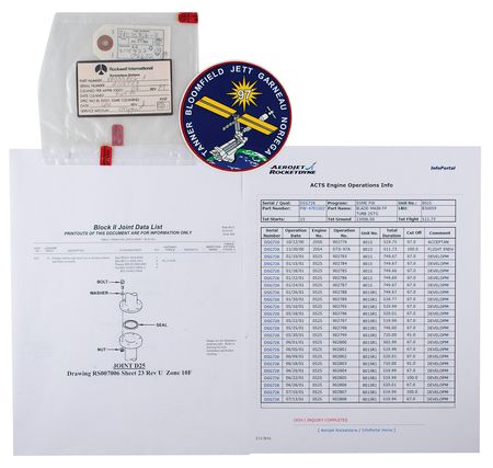 Lot #3576 STS-97 Flown SSME Turbine Blade Presentation - Image 3